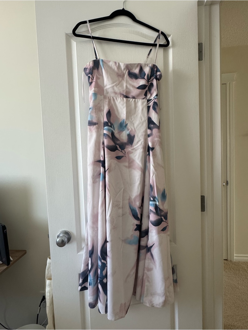 Abercrombie & Fitch Godet Clasp-Back Midi Dress